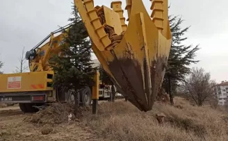 Pursaklar Belediyesi’nin ağaç hassasiyeti

