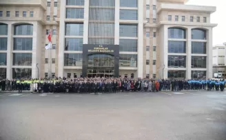 Pursaklar Belediyesi, personeline çifte bayram yaşattı
