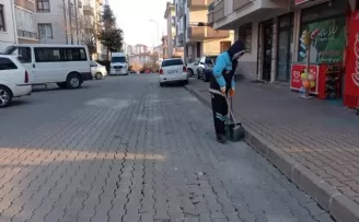 Pursaklar’da 24 saat temizlik

