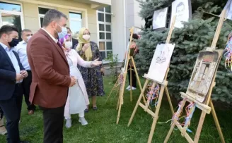 Pursaklar’da açık alanda sergi
