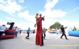 Pursaklar’da Çocuk Şenliğinin yeni adresi Altınova Mahallesi
