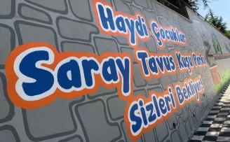 Pursaklar’da duvarlar renklendi
