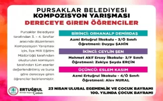 Pursaklar’da ödüllerle dolu kompozisyon yarışması
