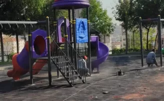 Pursaklar’da parklar yenileniyor
