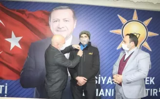 Recep Tayyip Erdoğan AK Partili oldu
