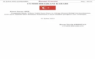 Resmî Gazete’de yayınlandı, Filyos’un içme suyu karşılanacak
