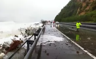 Rize’de fırtına
