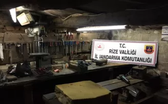 Rize’de kaçak silah operasyonu

