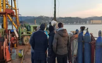 Rize’de Lojistik Merkezi Projesinde sondaj çalışmaları başladı
