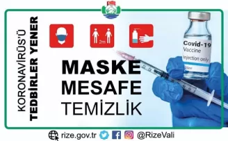 Rize Valiliğinden Delta varyantı ve Covid-19 uyarısı
