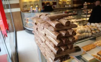 Rize’ye özgü lezzet ’Enişte lokumu’
