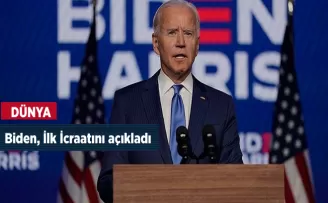 ABD'nin yeni başkanı Biden ilk icraatını açıkladı