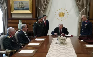 Cumhurbaşkanı Erdoğan YAŞ kararlarını imzaladı
