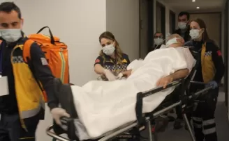 Sağlık personellerine gerçeğini aratmayan uygulamalı eğitim
