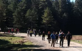 Sakarya’da sonbahar doğa yürüyüşleri devam ediyor