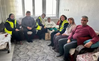 Sakarya Taraklı ’da gönüllere dokunan ziyaret