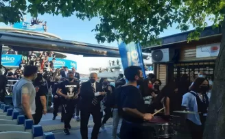 Şampiyon Beşiktaş stada geldi
