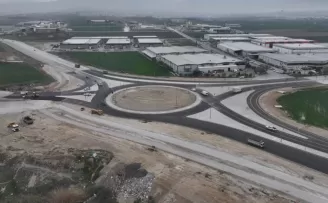 Sanayi Sitesi kavşağı artık daha güvenli