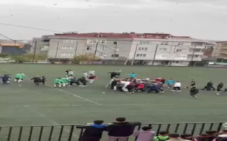Sancaktepe’de maç bitti, kavga başladı
