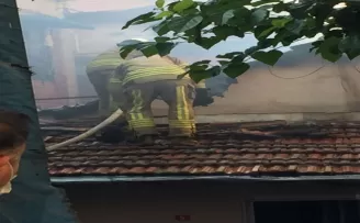 Sarıyer’de korkutan yangın
