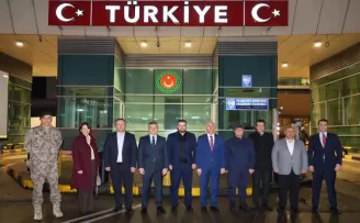 Sarp Sınır Kapısı’nda dostluk sofrası kuruldu