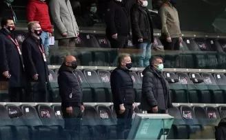 Şenol Güneş, Başakşehir-Alanyaspor maçında
