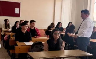 Sercan Kemik’ten Keşan Lisesi’ne ziyaret