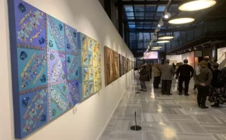 “Sessizliğin ve Sabrın Renkleri“ resim sergisi sanatseverlerle buluştu
