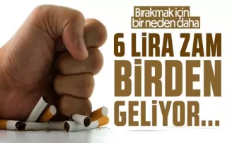 Sigara Tiryakilerini Üzen Haber! Sigaraya Büyük Zam Geliyor!