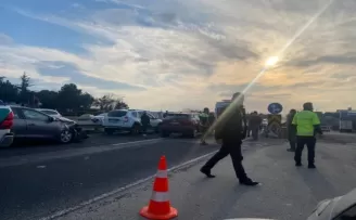 Silivri’de zincirleme kaza: 2 ağır yaralı
