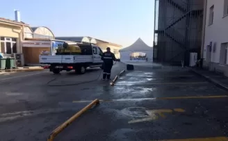 Sincan Belediyesi kısıtlama günlerinde de hijyen sağladı
