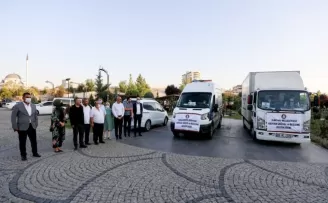 Sincan Belediyesi yangın bölgesindeki can dostları unutmadı
