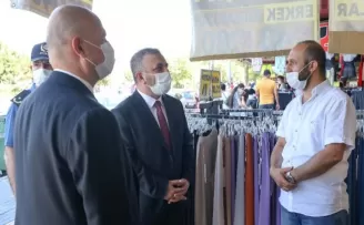 Sincan’da korona virüs denetimi
