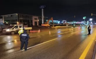 Sincan’da polis ekiplerinden denetim mesaisi
