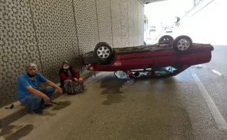 Sincan’da trafik kazası: 1 yaralı
