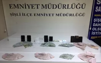 Şişli’de sahte para operasyonu
