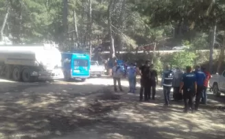 Soğuksu Milli Parkı’nda yangın
