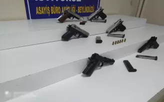Sosyal medya üzerinden silah ticareti yapan şahıs yakalandı
