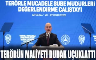Süleyman Soylu, 40 Yıllık terör belasının maliyetini açıkladı
