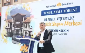 Sultanbeyli’de Engelsiz Yaşam Merkezi’nin temeli atıldı
