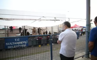Sultanbeyli’de koronavirüs önlemleri alınarak kurbanlar kesildi
