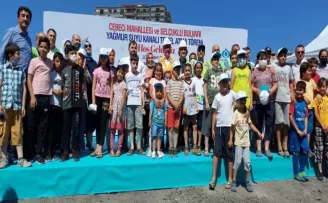 Sultangazi’de yağmur suyu kanalının temeli atıldı
