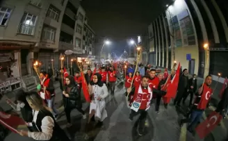Sultangazi, Sarıkamış şehitleri için yürüdü
