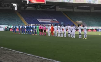 Süper Lig: Çaykur Rizespor: 0 - Atakaş Hatayspor: 0 (İlk yarı)
