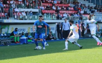 Süper Lig: Çaykur Rizespor: 0 - Aytemiz Alanyaspor: 0 (İlk yarı)
