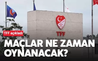 Süper Lig maçları ne zaman oynanacak? Açıklandı
