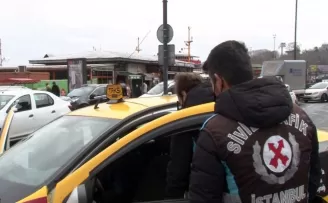 Taksicinin 250 liralık taksimetre oyununu polis bozdu
