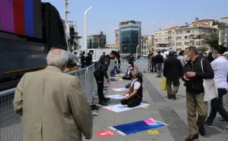 Taksim Camii açılışı öncesi son hazırlıklar
