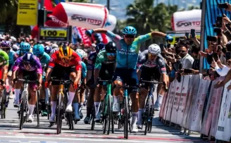 Tarihi bisiklet turu sona erdi... 8 günde 1153 km yol katedildi