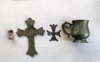 Tarihi eser kaçakçısı suçüstü yakalandı
